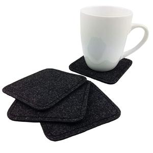 Grigio Feltro Tovaglietta con Sottobicchieri di <span class=keywords><strong>Vetro</strong></span> e Borse Posate - Product Image 5