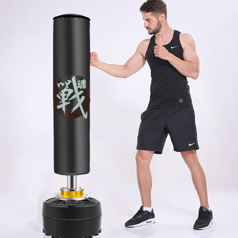 Custom Size PVC Desktop Punching Bag Fitness Sandbags Free Standing Heavy Bag Boxing Equipment with Custom Logo Print