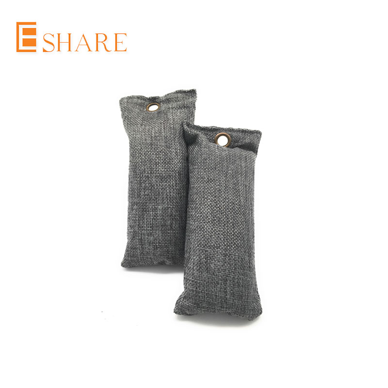 Shoe deodorizer Eshare Naturally mini moso air purifying absorber bamboo charcoal bags for promotional and item