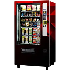 Machine à distributeur automatique pour snacks, distribution d'eau douce combinée