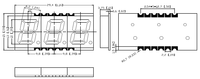Afficheur LED à 7 segments SMD Jstronic à 3 chiffres de 0,39 pouce, anode commune, cathode commune, afficheur SMD à 7 segments de 0,39 pouce