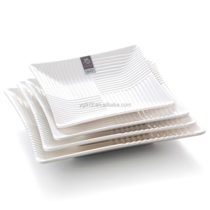 <span class=keywords><strong>Platos</strong></span> de <span class=keywords><strong>Pasta</strong></span> cuadrados de melamina profunda, <span class=keywords><strong>platos</strong></span> de cena únicos - Product Image 2