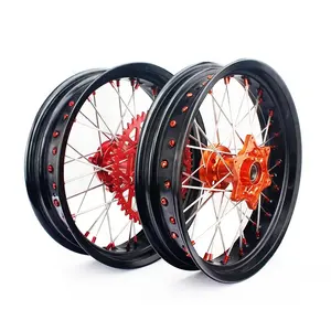 21 "19 18 17 Inch supermoto 3.50/5.00 Wheel Set/Rimダートオフロードバイク