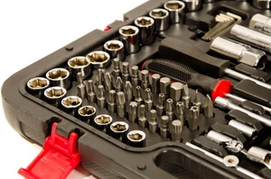 Juego de enchufes profesionales de 215 piezas a precio de fábrica, juegos de herramientas manuales con caja BMC y llaves de trinquete + llave dinamométrica - Product Image 3