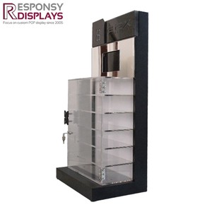 Kính mát sàn Rack hiển thị <span class=keywords><strong>Acrylic</strong></span> trong suốt đa Tier xoay Kính chủ cho quang cửa hàng bán lẻ khuyến mãi - Product Image 2