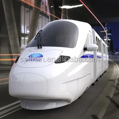 Trackless Trains with High Speed Bullet Design
