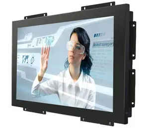 Güneş ışığı okunabilir 1000 nits IP65 21.5 inç dokunmatik ekran monitör 12V DC