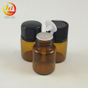 Mẫu Nhỏ 1Ml 2Ml Hổ Phách Glass Tinh Dầu 2Ml Vial Với Cắm Stopper Orifice Reducer Vít Cap Nắp - Product Image 3