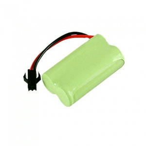 充電式バッテリー2s1p 2.4V 2pcs AA 2400mAh cell SM2PプラグNi-MHバッテリーパックRCカー用 - Product Image 3