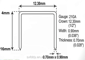 Agrafes industrielles vulcanisées Sb4032, 1 pièce - Product Image 2