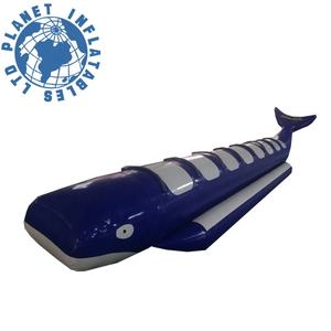 Bote Inflable de Agua con Forma de Tiburón Ballena de PVC de Alta Calidad de 0.9 mm para 8 Pasajeros en Venta - Product Image 2