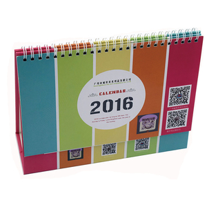 Y-O Sprial Ràng Buộc Chất Lượng Cao Tùy Chỉnh In Ấn Bàn Lịch - Product Image 1