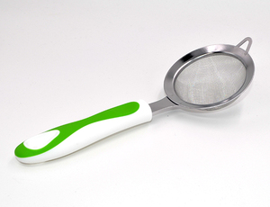 <span class=keywords><strong>Passoire</strong></span> à thé fin en acier inoxydable, avec poignée, pour les aliments, le riz et les légumes - Product Image 4