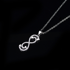Collar personalizado con cadena chapado en oro para mujer, colgante con llave - Product Image 5