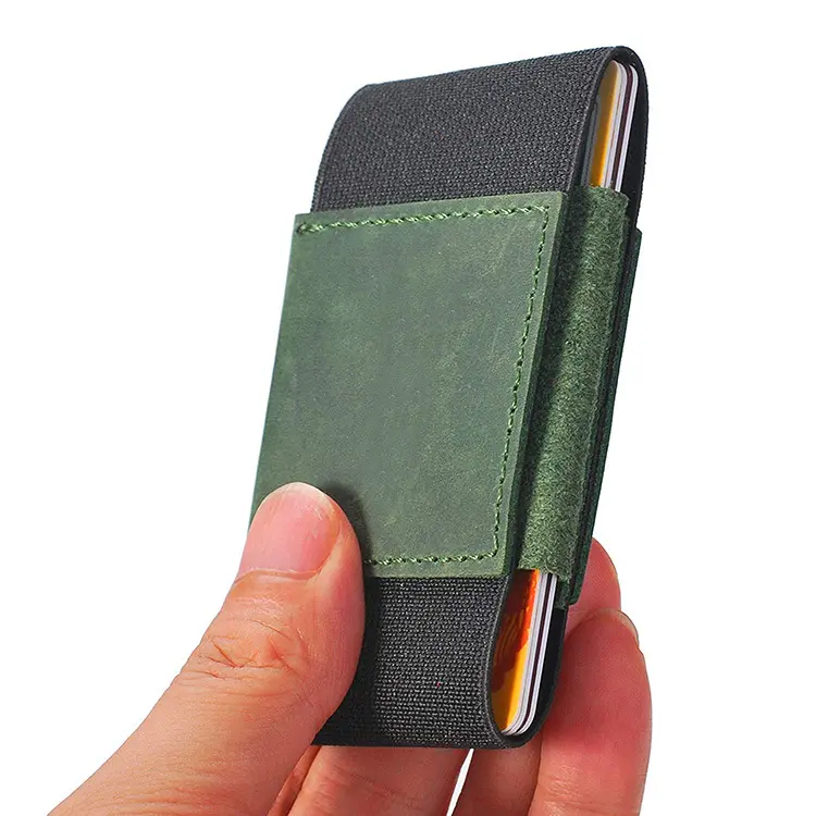 Hot sell PU travel magic leather wallet for men