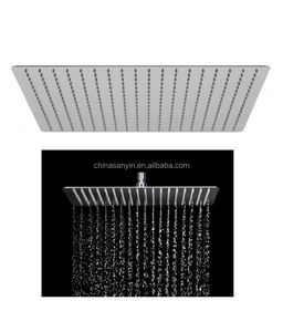 4/6/8/10/12 pulgadas lluvia SS acero inoxidable 304 vivo cuadrado alcachofa <span class=keywords><strong>de</strong></span> <span class=keywords><strong>Ducha</strong></span> - Product Image 5