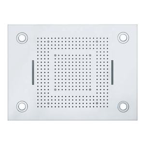 HIMARK Accessori per il Bagno <span class=keywords><strong>Soffione</strong></span> <span class=keywords><strong>Doccia</strong></span> <span class=keywords><strong>Multifunzione</strong></span> Grande a Soffitto ad Alta Pressione con Effetto Spa Pioggia Cascata e LED - Product Image 3