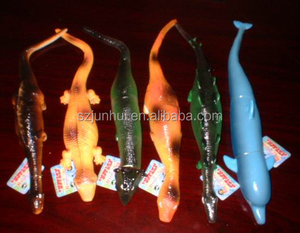 Grands animaux marins en plastique souple, jouets en plastique moelleux - Product Image 3