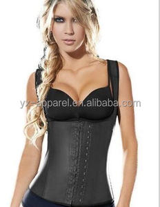 Chine usine personnalisée Oem étiquette d'emballage Latex serre-taille femmes Sport perte de poids minceur <span class=keywords><strong>colombie</strong></span> Latex gilet taille formateurs - Product Image 1