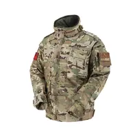 KMS เสื้อแจ็กเก็ตทหารกองทัพสำหรับผู้ชาย,ออกแบบเองได้หลายสีใช้กลางแจ้งล่าสัตว์ยุทธวิธี