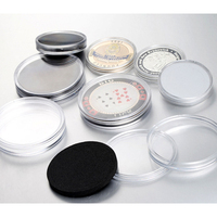 Capsule à pièces de monnaie en acrylique de 40,6 mm de diamètre, support pour capsule à pièces de monnaie pour collection de pièces de monnaie