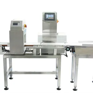 Konveyör ölçek metal Dedektörü ve Checkweigher Makinesi