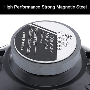 Max Power 600Wプロフェッショナルオーディオ同軸スピーカー6*9インチ3ウェイミッドレンジカースピーカーABS素材在庫あり6x9カースピーカー - Product Image 4
