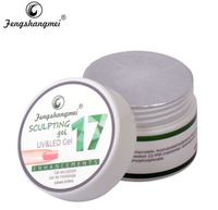 Gel UV Sculptant à Séchage Rapide Prix Usine Écologique Non Toxique Bouteille 15ml Durcissement LED 60s Viscosité Modérée Auto-Nivelant