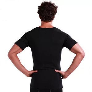 Maglietta da uomo calda termo in Neoprene dimagrante per bruciare i <span class=keywords><strong>grassi</strong></span> dello stomaco per allenamenti a casa e Suit-BS-13 per Sauna - Product Image 4