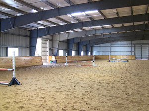Arène d'équitation avec structure professionnelle en acier, double suspension, pour l'intérieur - Product Image 4