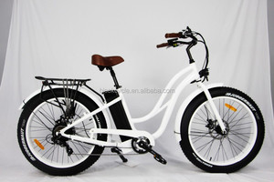 Chino 26 pulgadas eléctrico fat tire bike para dama de largo alcance - Product Image 2