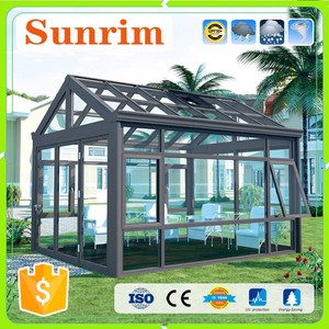 DIY hobby prefabricada de policarbonato o vidrio sol casa recinto del <span class=keywords><strong>patio</strong></span> terraza acristalada - Product Image 3