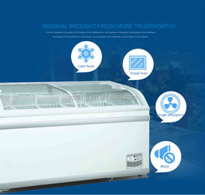 ตู้แช่แข็งแบบรวมหลายชั้นสำหรับแสดงอาหารแช่แข็งในซูเปอร์มาร์เก็ต - Product Image 4