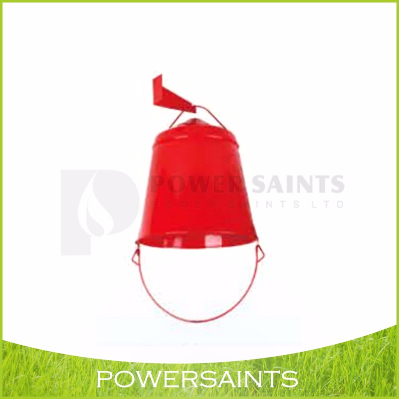 Металлический противопожарный ведро для воды системы