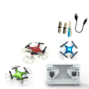 Mini hélice RC HC616, 2,4 GHz, fq777-124, Kit de Dron de bolsillo para niños