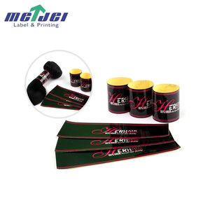 Tự dính không thấm nước Nhãn dán nhãn, biểu tượng tùy chỉnh lá vàng in ấn rõ ràng PVC trong suốt ba chiều bao bì Nhãn dán nhãn - Product Image 3