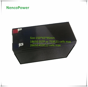 Preuve de l'eau personnalisé batterie pack 12 V 4400 <span class=keywords><strong>mah</strong></span> 5200 <span class=keywords><strong>mah</strong></span>-<span class=keywords><strong>6400</strong></span> <span class=keywords><strong>mah</strong></span> utilisé pour led éclairage - Product Image 3