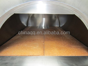 Italy Style High Quality Household Manual Rotating Pizza Wood Fired Oven for Cooking Garden Party With <strong>Firebricks</strong> - Product Image 5