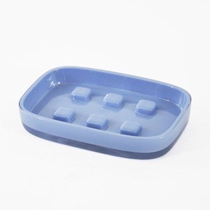 Ensemble d'outils de salle de bain écologiques Jingle Top en acrylique bleu clair avec design personnalisable pour salles de bain élégantes - Product Image 4