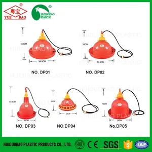 Équipement de volaille automatique buveurs de volaille, volaille mangeoires et les abreuvoirs pour le nigeria poulets, buveurs de volaille