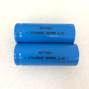 Lifepo4 células IFR18500P 800 mAh 3.<span class=keywords><strong>2</strong></span> V batería de litio para el almacenamiento de energía solar - Product Image 1