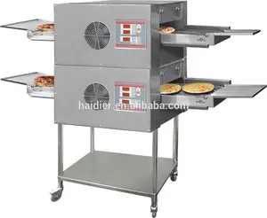 Transportador eléctrico comercial, horno de Pizza, precio