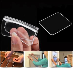 Pegatinas antideslizantes de silicona, almohadillas de Gel de doble cara multifunción, alfombrillas antideslizantes, pegatinas adhesivas de silicona transparente - Product Image 4