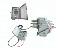Interruptor de Corte de Carga Trifásico de 36KV 630A con Aislamiento de Gas SF6, Montado en Poste para Exteriores, con Caja de Control Remoto, Hexafluoruro de Azufre