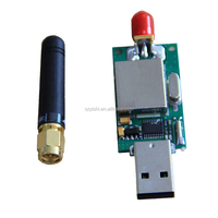 Module émetteur-récepteur de données RF sans fil USB 300m pour AMR/POS, C10U 433Mhz RS232/RS485/TTL Module émetteur et récepteur de données RF