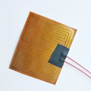 Flexible Thin Kapton Polyimide Film Heater with Thermistor