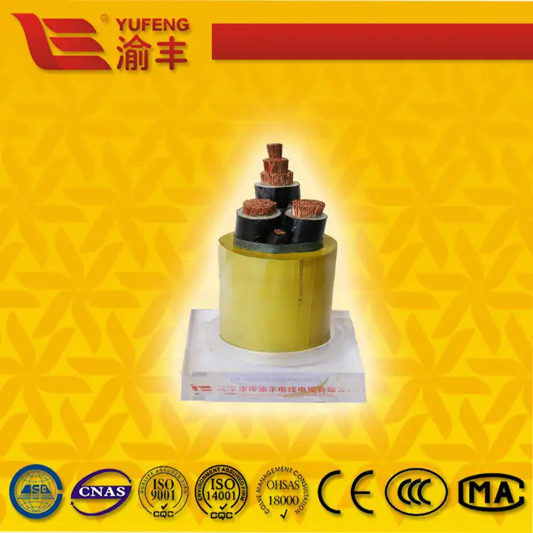 Cu/PVC Isolé NYY/câble NYM Chine Usine VV Câble D'alimentation Prix