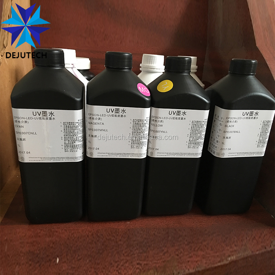 УФ чернила для печатающей головки DX5 DX7 высокого качества, УФ планшет, рулон для рулонных принтеров