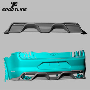 Lame de pare-choc arrière en Fiber de carbone, pour Ford GT <span class=keywords><strong>V8</strong></span> <span class=keywords><strong>2018</strong></span> 2019 - Product Image 3