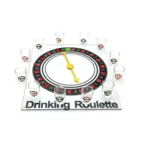 Bar tocadiscos juegos divertido ruleta potable conjunto para adultos